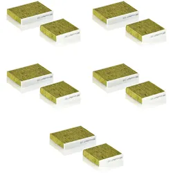 5x Mann-filter Fp 21 000-2 Innenraumfilter Aktivkohlefilter Aktivkohlefilter: Filter, Innenraumluft Peugeot: 1609428080 Peugeot: 1609428180 Peugeot: 6