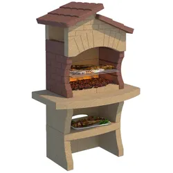 Linea VZ Minorca - Grillkamin für Brennholz/Holzkohle