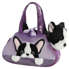 AURORA Fancy Pals Peek-A-Boo French Bulldog 20 cm Lila
