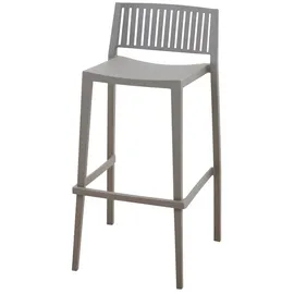 Siena Garden Barstuhl 50 cm x 52 cm x 98 cm Taupe