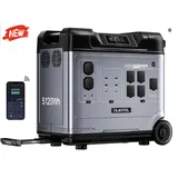 Solar Generator 5120Wh Tragbare Powerstation 4000W LiFePO4 Notfall Solarspeicher