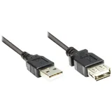 Good Connections USB-A auf USB-A 1,8 m Schwarz