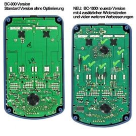 Technoline BC 1000 Set Akku-Ladegerät blau
