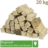 Flameup - Brennholz Kaminholz Kiefer Holz 20 kg Für Ofen und Kamin Kaminofen Feuerschale Grill Feuerholz Holzscheite Wood 25 cm kammergetrocknet