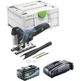 Festool CARVEX PSC 420 EB-Basic Akku Pendelstichsäge 18 V 120 mm Brushless + 1x Akku 8,0 Ah + Schnellladegerät + Systainer