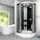 AcquaVapore Duschkabine Dusche D58-53M0 90x90 cm ohne 2k Scheiben Versiegelung