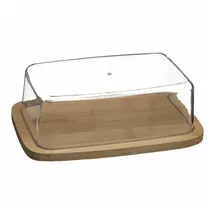 5five simply smart Butterdose Sockel Bambus - 5five