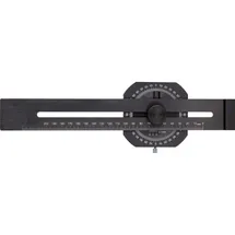 Fortis Präzisions-streichmass Mit Gradmesser 300mm Fortis