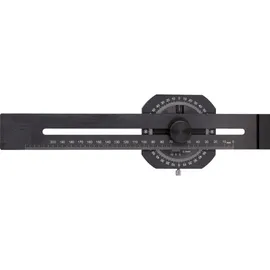 Fortis Präzisions-streichmass Mit Gradmesser 300mm Fortis