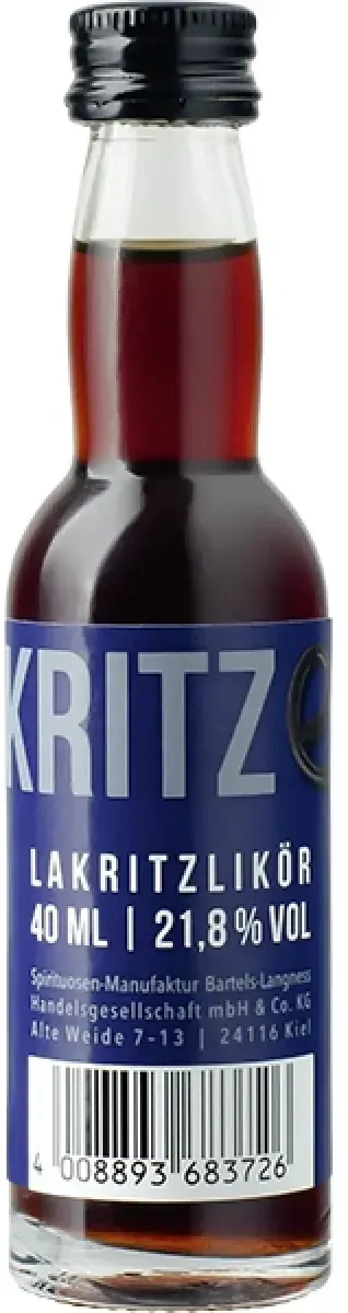 Kritze Lakritzlikör 21,8% vol. 40 ml