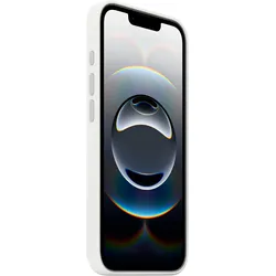 APPLE Smartphone-Hülle "iPhone 16e Silikon Case", weiß, Smartphones, Hüllen