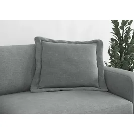 TRENDMANUFAKTUR Kissenbezug Bourbon 70 x 70 cm Grau