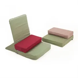 Bodhi MANDIR Kissen quadratisch oliv 1 St