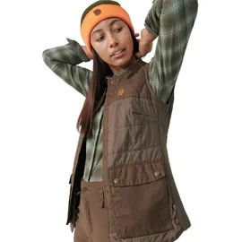 Fjällräven Damen Forest Wool Padded Weste, Dark Olive, M