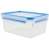 Emsa Frischhaltedose Clip & Close blau 11 cm hoch 3,7 l