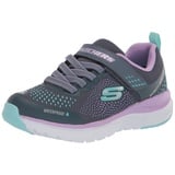 SKECHERS Mädchen Ultra Groove Hydro Mist Sneaker Grau Meliert, 36 EU