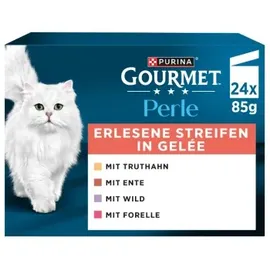 Purina Erlesene Streifen in Gelee 24 x 85 g