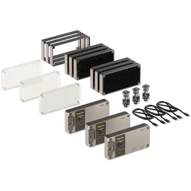 Kelvin PLAY PRO 3-Light Kit RGBACL LED-Kameraleuchte