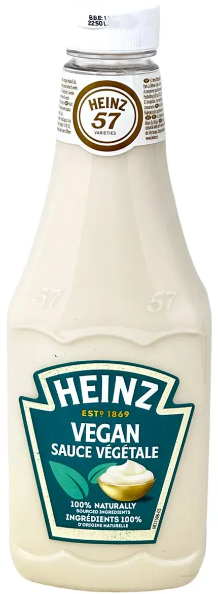 *MHD 11/2024* Heinz Vegane Mayonnaise Squeeze Flasche 875 ml – Ideal zum Verfeinern von Speisen MHD 11/2024