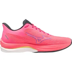 MIZUNO Damen Laufschuhe WAVE REBELLION SONIC, H-VisPink/PPunch/OBlue, 38 1⁄2
