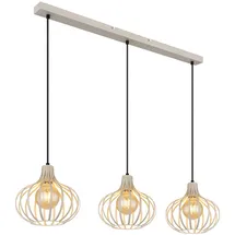 GLOBO MATEO 3-flg. 103 cm matt/beige