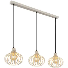 GLOBO MATEO 3-flg. 103 cm matt/beige