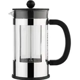 Bodum BRS/INX PRESS KENYA Kaffeebereiter Transparent, Schwarz Fassungsvermögen Tassen=8