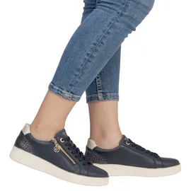 remonte Plateausneaker Damen Blau/Gold 41