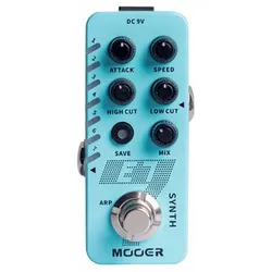 Mooer E7 Polyphonic Guitar Synth.