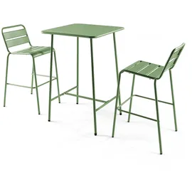 Oviala Bartisch 70 x 70 x 105 cm Kaktusgrün
