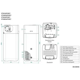 Daikin Altherma 3 H HT ECH2O 500 HC Biv
