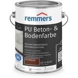 Remmers PU Betonfarbe, und Bodenfarbe, rotbraun, 2,5L