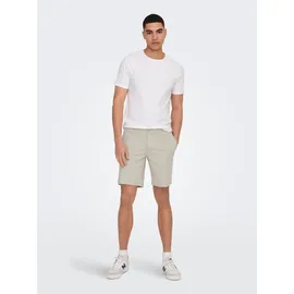 Only & Sons Chinoshorts Mark (1-tlg) grau XXL,