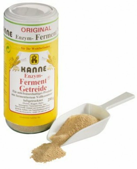 Kanne Enzym-Ferment Getreide mit Vitamin B12