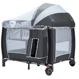 Costway 3 in 1 klappbares Reisebett Grau 0 x 0 cm