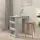 vidaXL Bartisch mit Regal 102 x 50 x 103,5 cm Grau