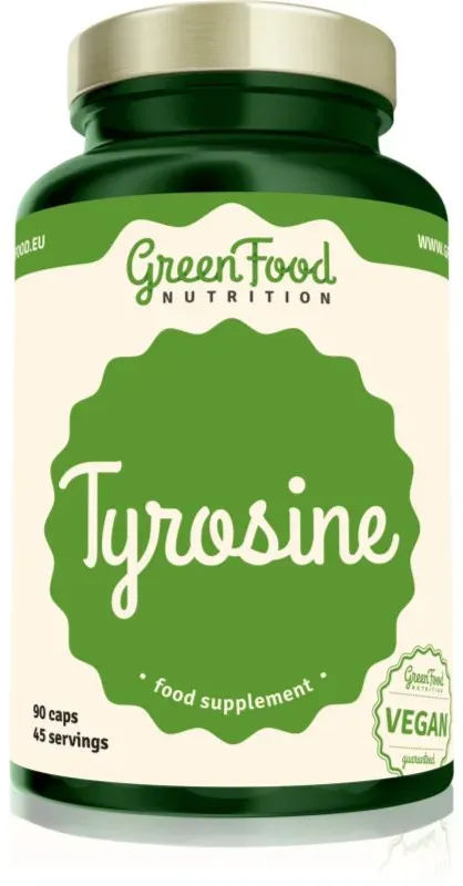 GreenFood Nutrition Tyrosine Förderung der richtigen Funktion des Organismus für mentales Wohlbefinden 90 g
