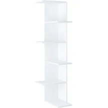 VCM Balos XL Wandregal 37 x 37 x 140 cm Weiß