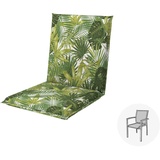 Doppler Sitzauflage Living Low,palmen,für Niederlehner) 100 x 48 x 6 cm,
