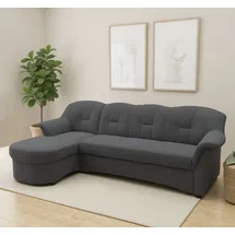 DOMO collection »Flores Schlafsofa, B/T/H: 233/142/86 cm, L-Form« wahlweise mit Bettfunktion, wahlweise mit Federkern, auch in Leder
