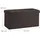 Relaxdays Sitzbank Faltbar Braun 38 x 76 x 38 cm
