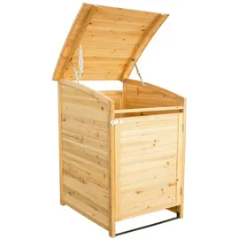 HABAU Mülltonnenbox Plus 65 x 115 cm braun