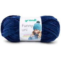 Gründl Wolle Funny Chenille Blau 100 g 1 St.