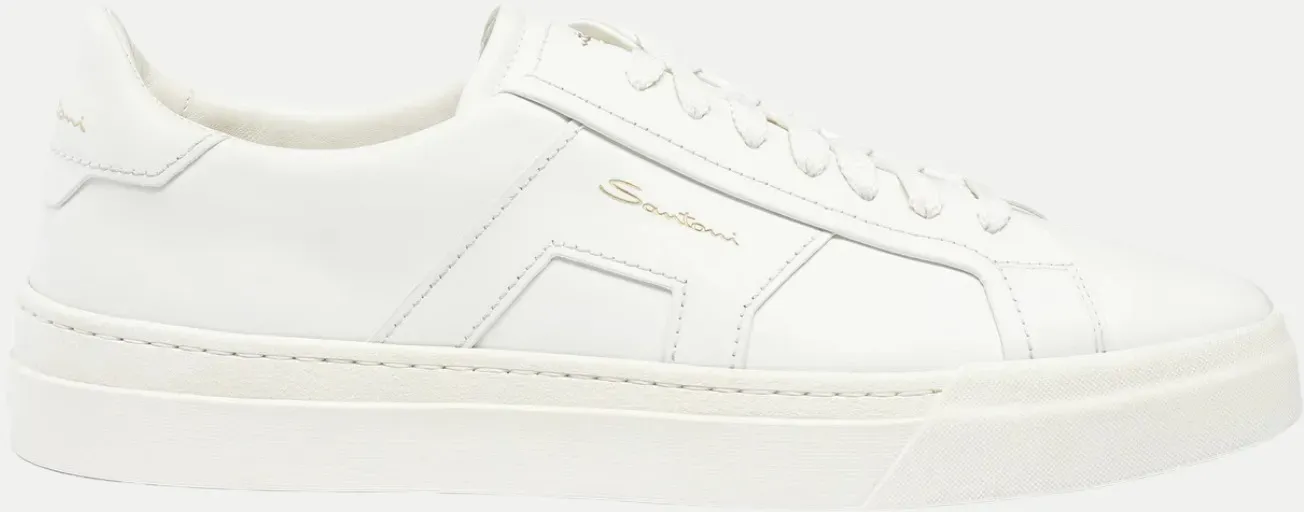 Sneaker aus Kalbsleder DBS2 Weiß 8