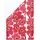Marimekko Unikko Deckenbezug 140 x 200 cm, rot / weiß