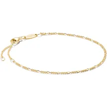 Thomas Sabo Figaro-Armband goldfarben A2207-413-39-L19V Größe 19