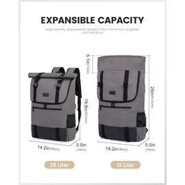 luxuskollektion Rucksack 17,3 Zoll Wasserdicht Uni Arbeit