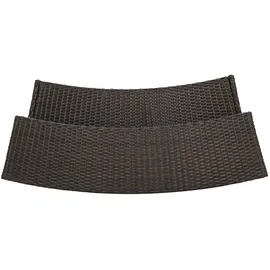 vidaXL Gartenbar Set 5-tlg. Braun