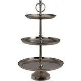 home&styling collection Tablett in silbern | Gr.: onesize