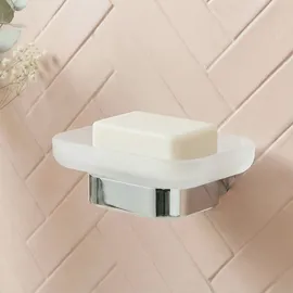 Lenz AURA Seifenschale Chrom